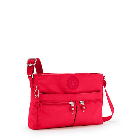 Torba Crossbody Kipling New Angie Bordowe | PL 2022RV